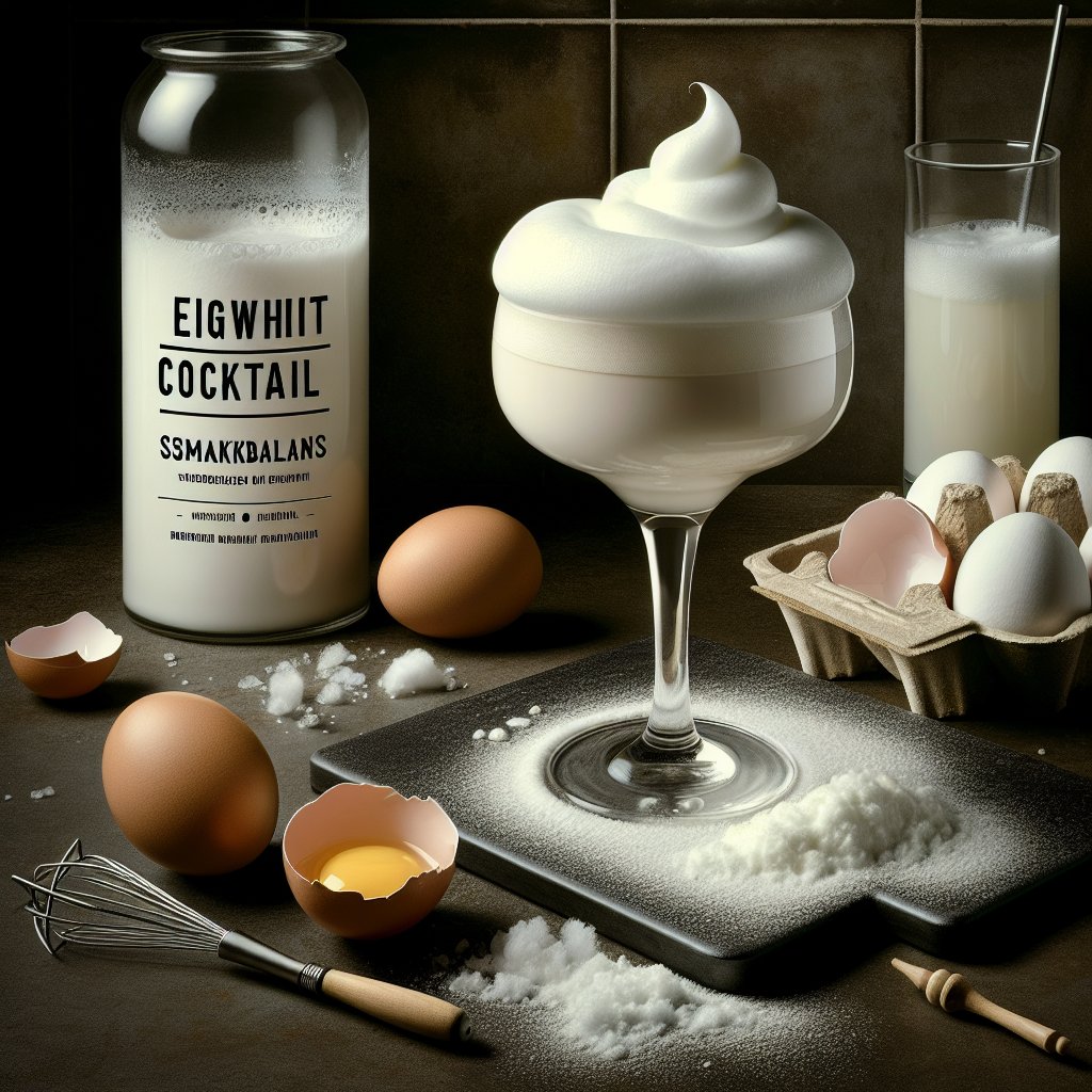 eiwit-cocktail-schuimlaag
